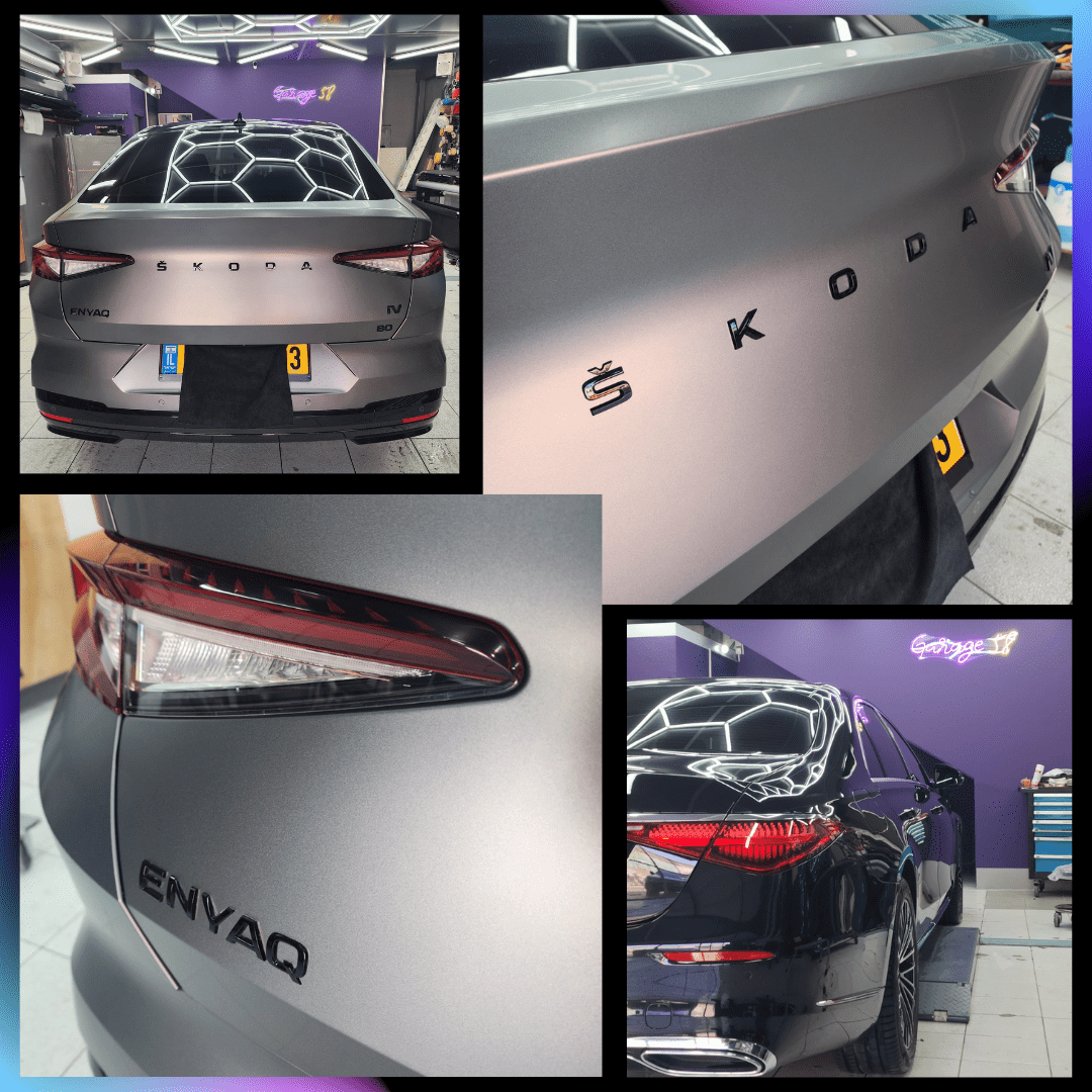 עיטוף מלא לרכב (ללא גג) במדבקת PPF שקוף נגד שריטות עם חיתוך בעזרת פלוטר (ולא סכין!)